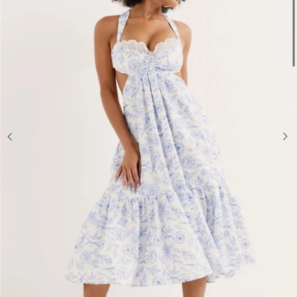 For Love & Lemons Maisie Midi Dress